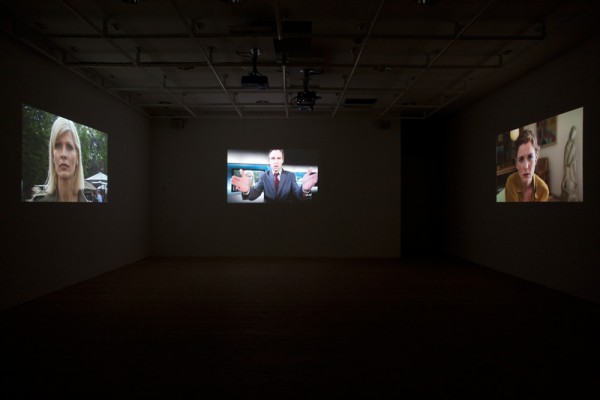 In Camera, Liz Magic Laser, 2012, five-channel video, 121 minutes, installation view,&amp;nbsp;Malm&amp;ouml; Konsthall, Sweden. &amp;nbsp;
